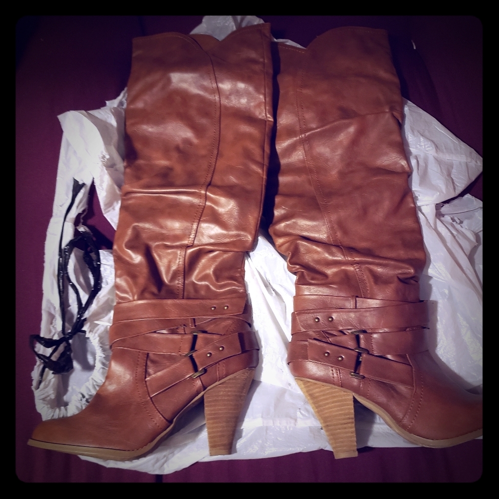 Brown boots